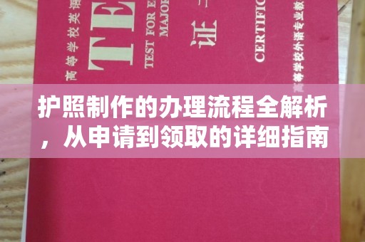 海北护照制作的办理流程全解析，从申请到领取的详细指南