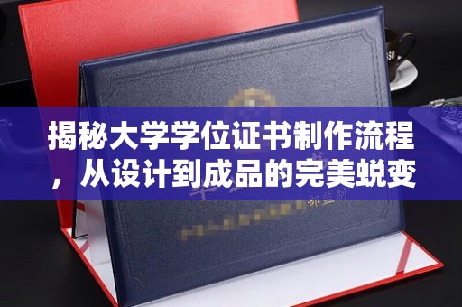 海北揭秘大学学位证书制作流程，从设计到成品的完美蜕变