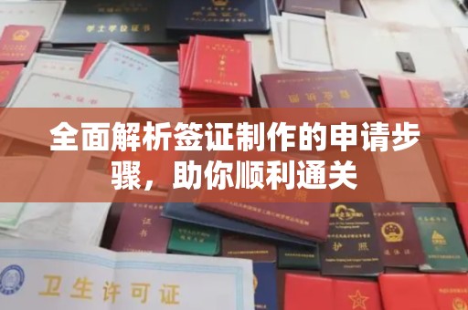 海北全面解析签证制作的申请步骤，助你顺利通关